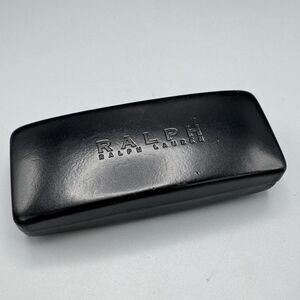 Black Ralph Lauren Hard Eyeglass Storage Clamshell Case NO Glasses
